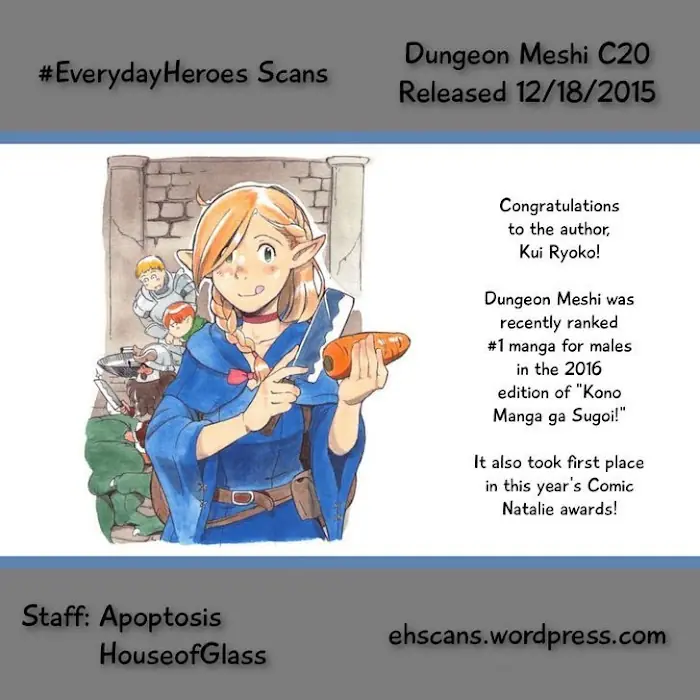Delicious in Dungeon Chapter 20 image 27_optimized